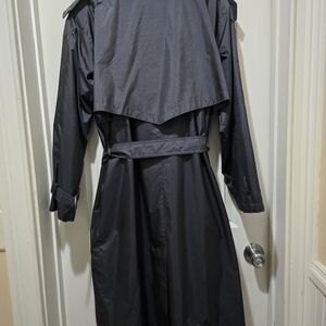 Worthington Essentials Dark Gray Trench Coat